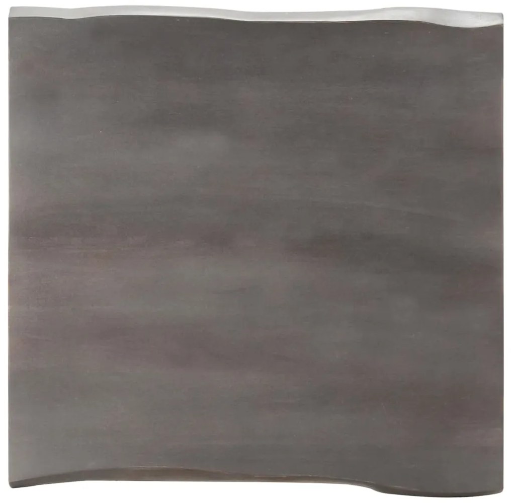 vidaXL Τραπεζάκι Σαλονιού Live Edge 60x60x40 εκ. Μασίφ Ξύλο Ακακίας