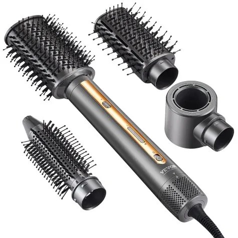 VEVOR Hair Dryer Brush 4-in-1 Professional Multi Hair Styler for Drying Curling