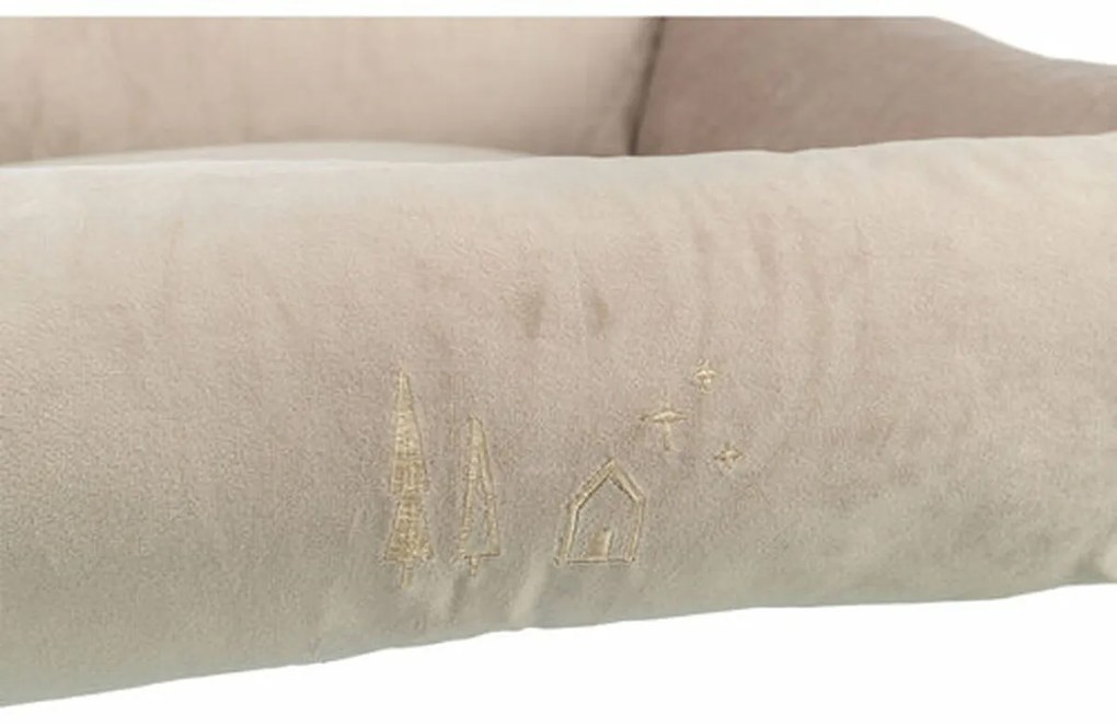 Κρεβάτιγια Σκύλους Trixie Livia Μπεζ 80 x 60 cm