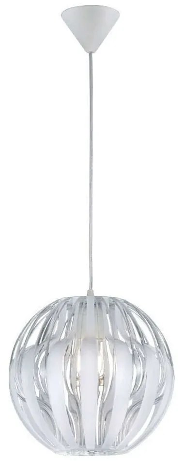 Φωτιστικό Οροφής Pumpkin R30473001 1xE27 40W Φ30 150cm White RL Lighting Plastic