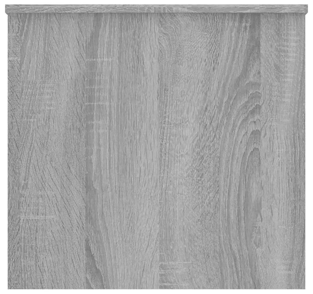 vidaXL Τραπεζάκι Σαλονιού Γκρι Sonoma 102x55,5x52,5 εκ. Επεξεργ. Ξύλο