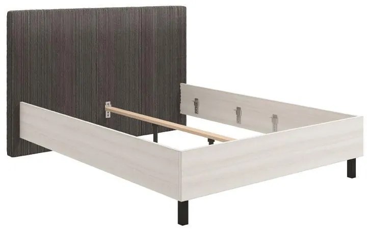 Κρεβάτι Nubia 160 Surfside - Γκρί 177,5x213x110 εκ.
