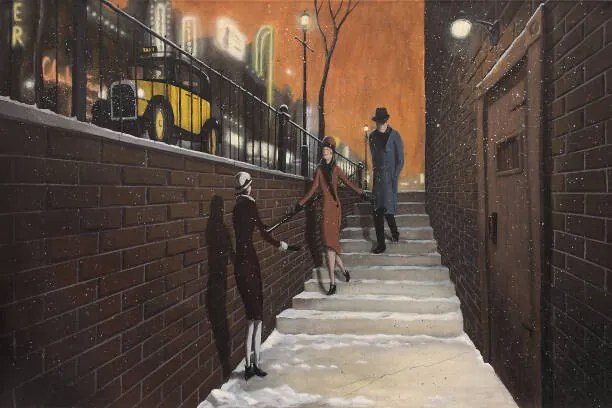 Εικονογράφηση The Speakeasy, Dave Rheaume Artist