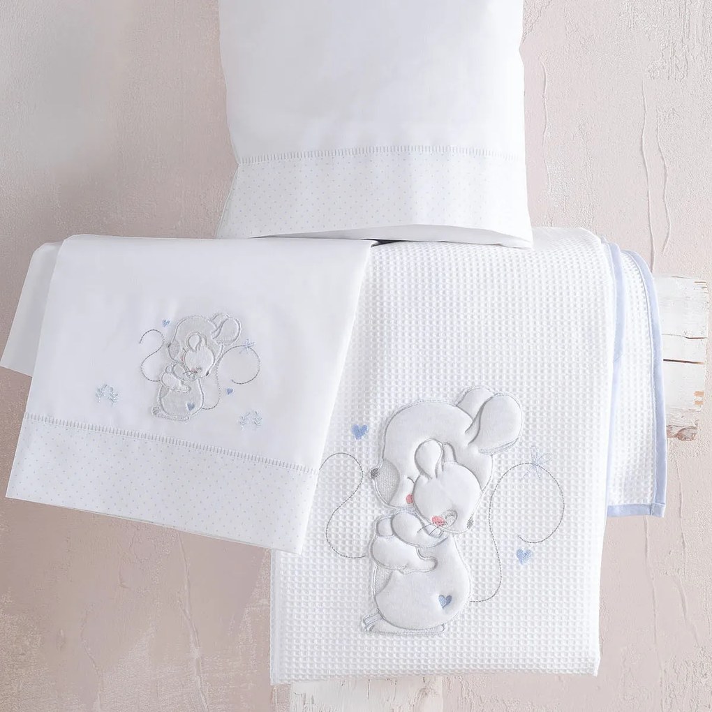 Σεντόνια Κούνιας (Σετ) Rythmos Hug Me Ciel