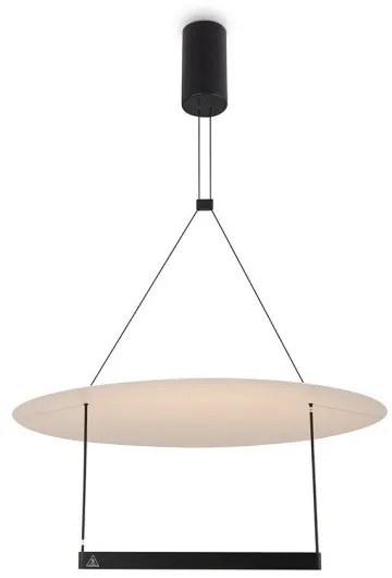 Κρεμαστό Φωτιστικό Οροφής LED 30W Μαύρο-Λευκό Ambience MOD280PL-L30B3K Maytoni-MOD280PL-L30B3K-Μαύρο-Λευκό MOD280PL-L30B3K