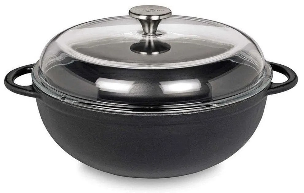 Κατσαρόλα Povence 402601028 28cm Black Kuchenprofi 28cm Μαντέμι