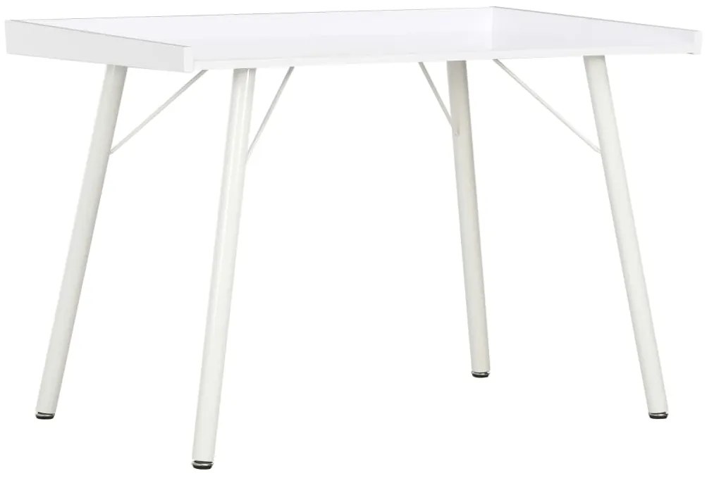 vidaXL Γραφείο Λευκό 90 x 50 x 79 εκ.