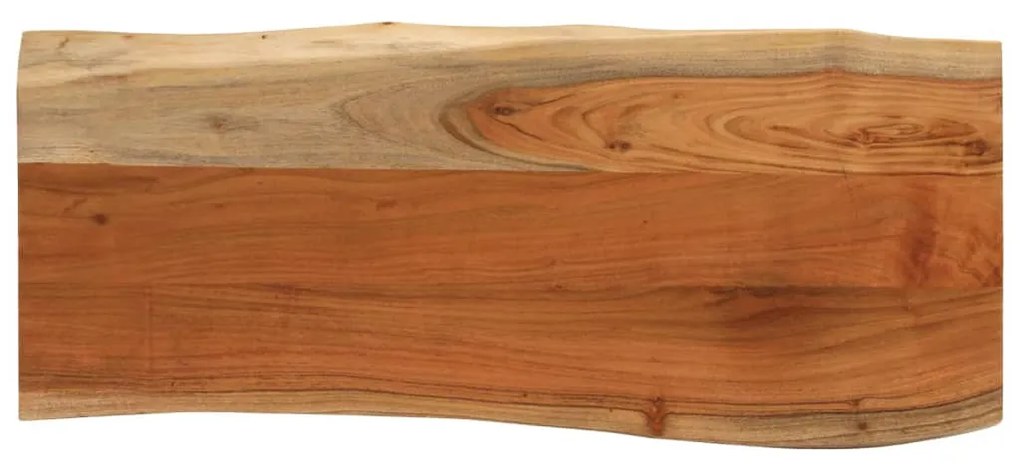 vidaXL Επιφάνεια Τραπεζιού Ορθογώνια 80x40x3,8 εκ. Μασίφ Ξύλο Ακακίας