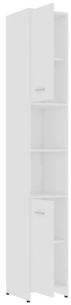 Στήλη Μπάνιου Λευκή 30 x 30 x 183,5 εκ. από Μοριοσανίδα - Λευκό