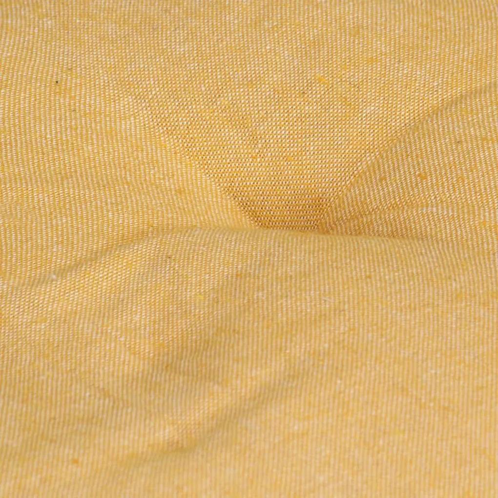 Μαξιλάρι Καναπέ Παλέτας Κίτρινο 73 x 40 x 7 εκ. - Κίτρινο