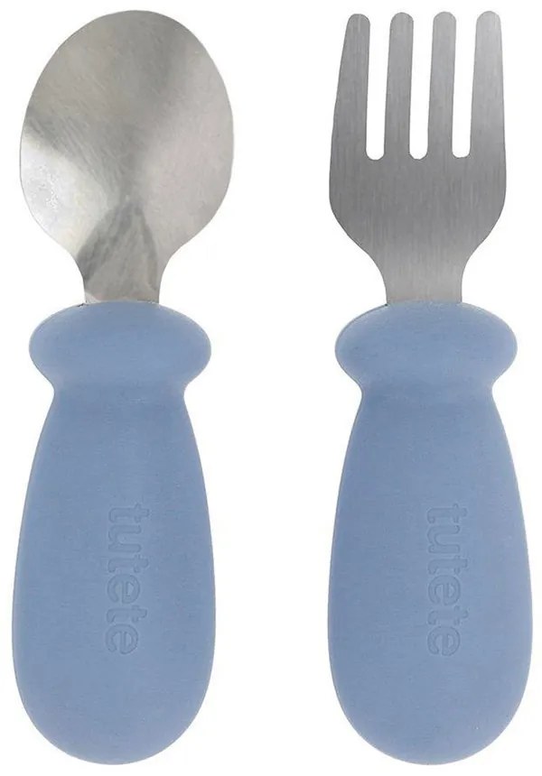 Κουτάλι + Πιρούνι (Σετ) Tutete Blue 61-84082
