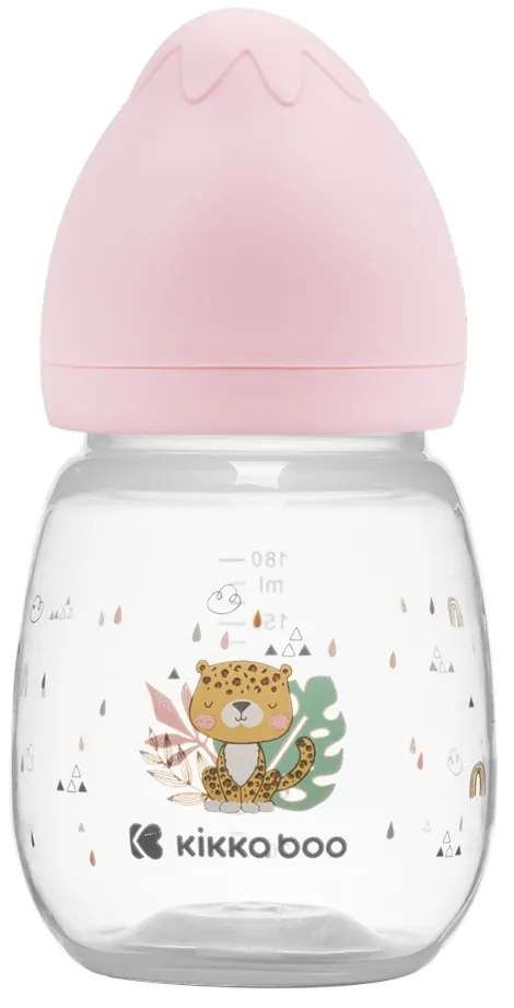 KIKKA BOO ΜΠΙΜΠΕΡΟ ΠΛΑΣΤΙΚΟ PP 180ML SAVANNA PINK 31302020095