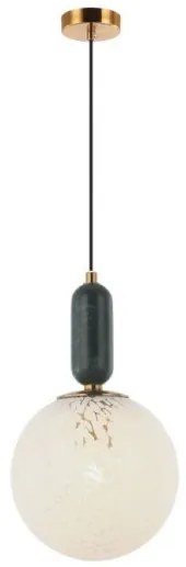 Κρεμαστό Φωτιστικό Οροφής Μάρμαρο Polly 4264100 Viokef-4264100-Λευκό 4264100