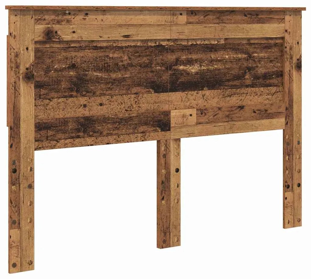 vidaXL Κεφαλάρι με κεφαλάρι Παλιό Ξύλο 160 cm Επεξεργασμένο ξύλο