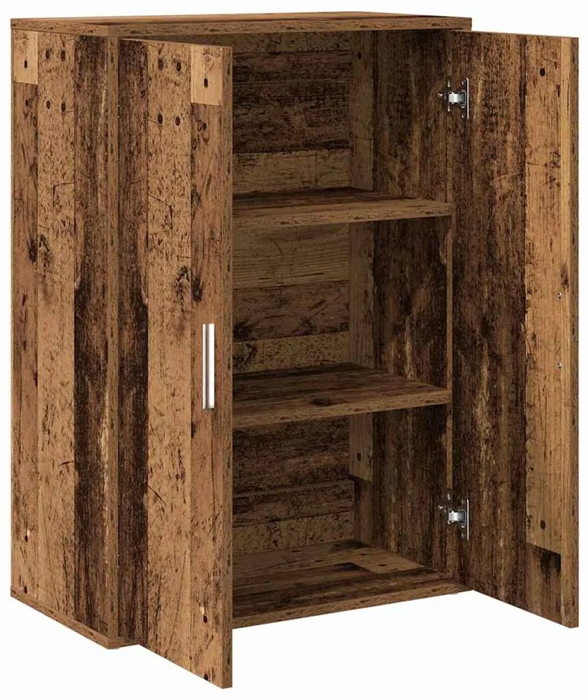 vidaXL Πλαϊνό γραφείο Παλιό ξύλο 60 x 31 x 84 εκ. Επεξεργασμένο ξύλο