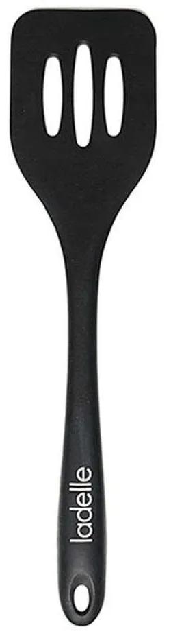 Σπάτουλα Τρυπητή Σιλικόνης Professional Series III 80174 30,5x8cm Black Ladelle Σιλικόνη