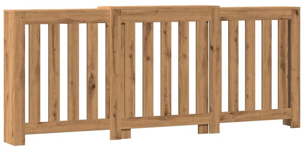 vidaXL Κάλυμμα Καλοριφέρ Αρτισιανή Δρυς 205x21,5x83,5 εκ Επεξ. Ξύλο