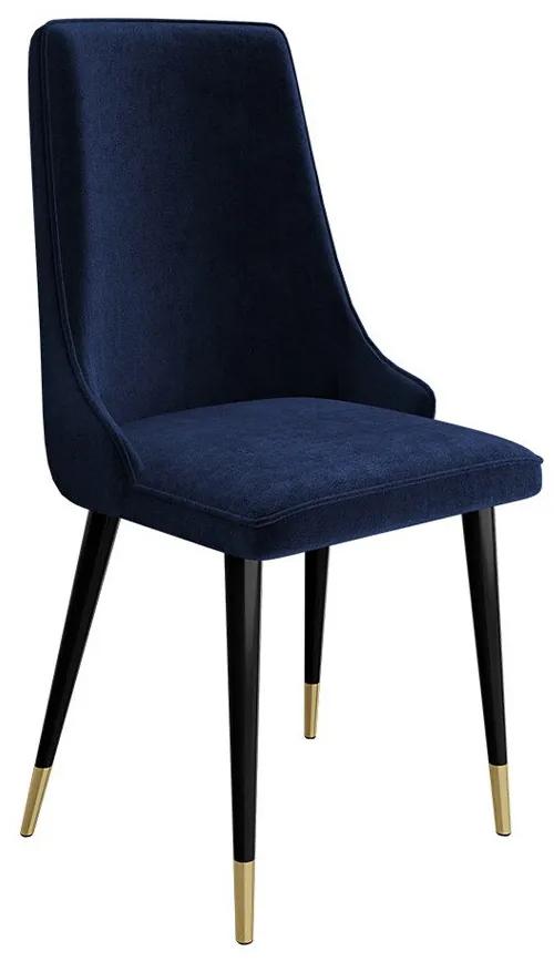 Καρέκλα Jackson 106, 91x48x55cm, 9 kg, Ταπισερί, Μεταλλικά, Ξύλο | Epipla1.gr