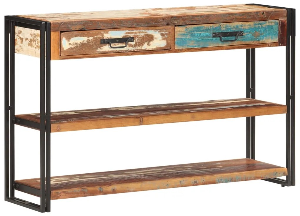vidaXL Κονσόλα 120 x 30 x 75 εκ. από Μασίφ Ανακυκλωμένο Ξύλο