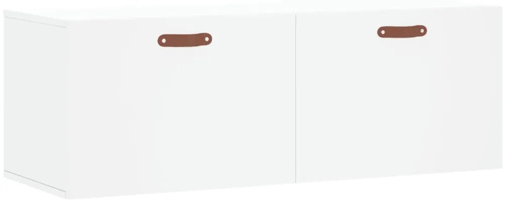 vidaXL Ντουλάπι Τοίχου Λευκό 100x36,5x35 εκ. από Επεξεργασμένο Ξύλο
