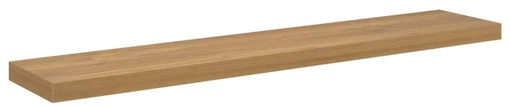 vidaXL Ράφι Τοίχου Επιτοίχιο Καφέ 120 x 23,5 x 4 εκ Επεξεργασμένο ξύλο