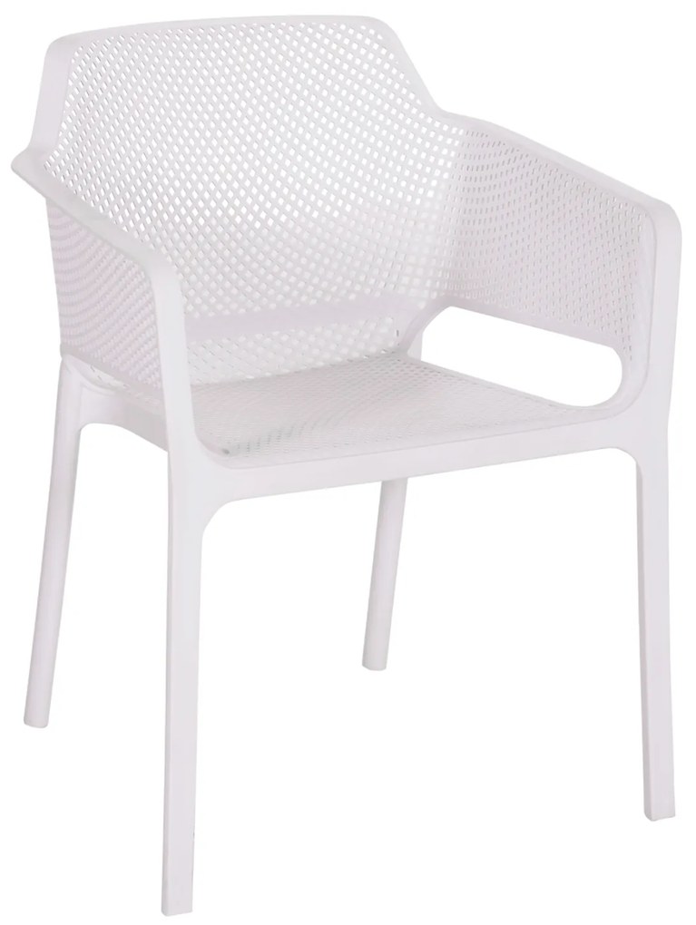 ΠΟΛΥΘΡΟΝΑ ΠΟΛΥΠΡΟΠΥΛΕΝΙΟΥ JOHN HM6103.01 ΛΕΥΚΗ 59x58x79.5Υεκ. (1 Τεμμάχια)