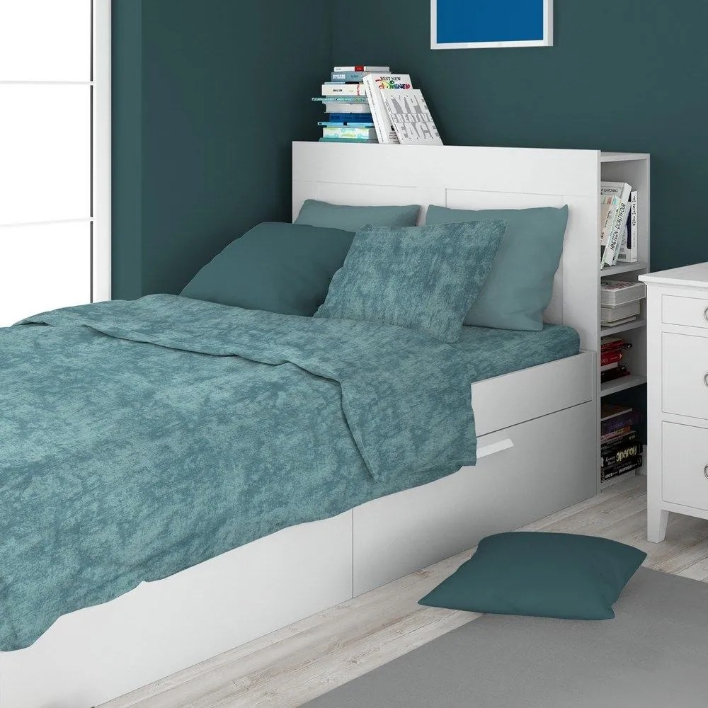 Μαξιλαροθήκη Παιδική Premium Shadow 616 Petrol DimCol 35X45 100% Cotton