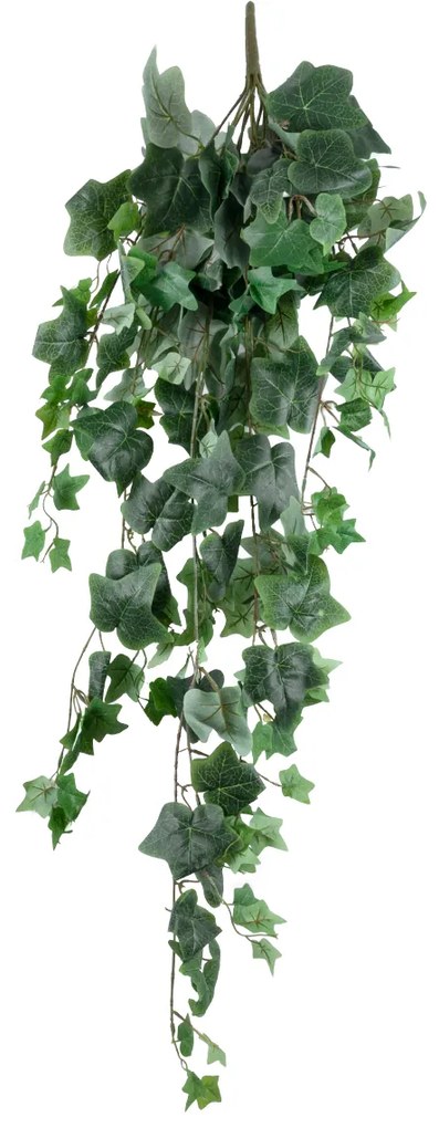 GloboStar® Artificial Garden IVY HANGING BRANCH 20244 Τεχνητό Διακοσμητικό Κρεμαστό Φυτό Κισσός Υ120cm