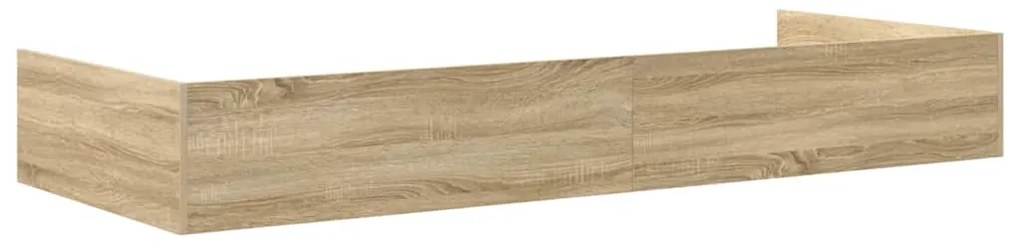 vidaXL Σκελετός Κρεβατιού Δρύς Sonoma 80 x 200 cm Επεξεργασμένο ξύλο