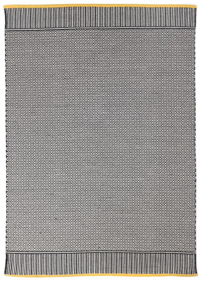 Χαλί Urban Cotton Kilim BE4061 Gold Royal Carpet - 130 x 190 cm