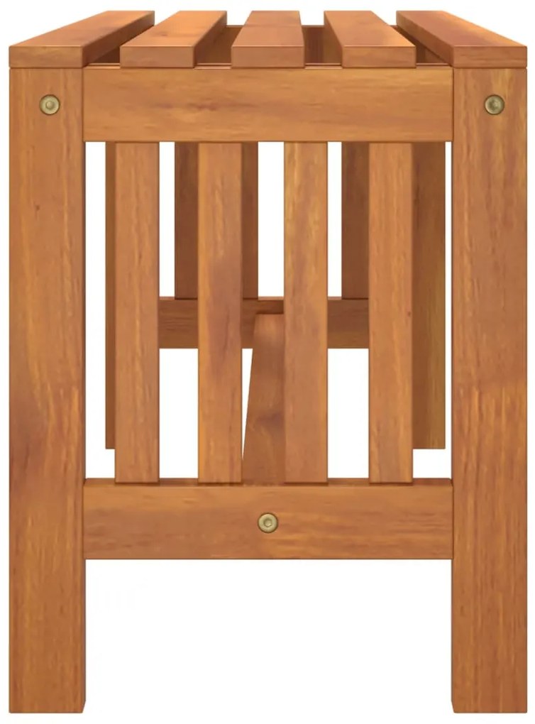 vidaXL Παγκάκι Κήπου 80 εκ. από Μασίφ Ξύλο Ευκαλύπτου