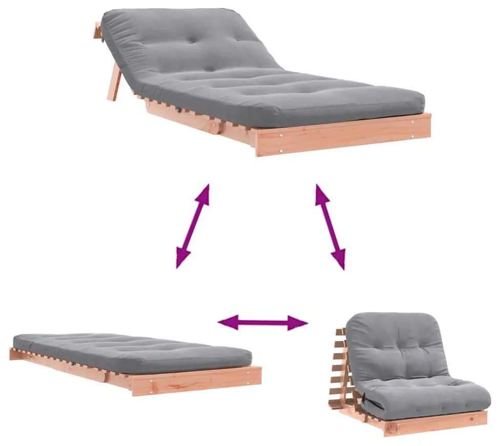 ΚΑΝΑΠΕΣ ΚΡΕΒΑΤΙ FUTON/ΣΤΡΩΜΑ 80X206X11 ΜΑΣΙΦ ΞΥΛΟ ΨΕΥΔΟΤΣΟΥΓΚΑ 846759