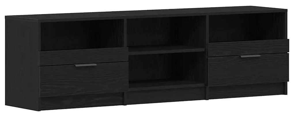 vidaXL Ντουλάπι TV Μαύρο 150 x 33.5 x 45 εκ. Επεξεργασμένο ξύλο