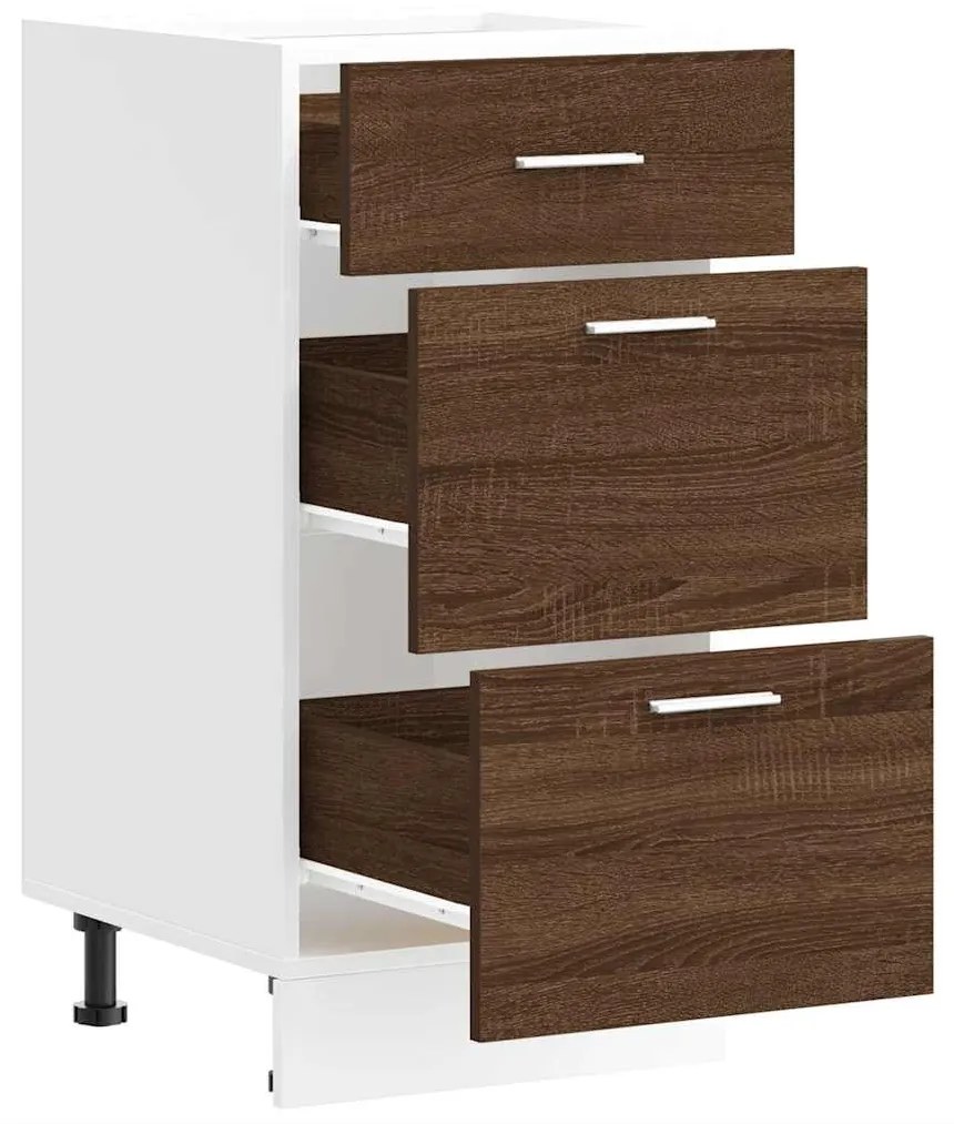 vidaXL Ντουλάπι "Lyon" Καφέ Δρυς 40x46x81,5 εκ. από Τεχνητό Ξύλο