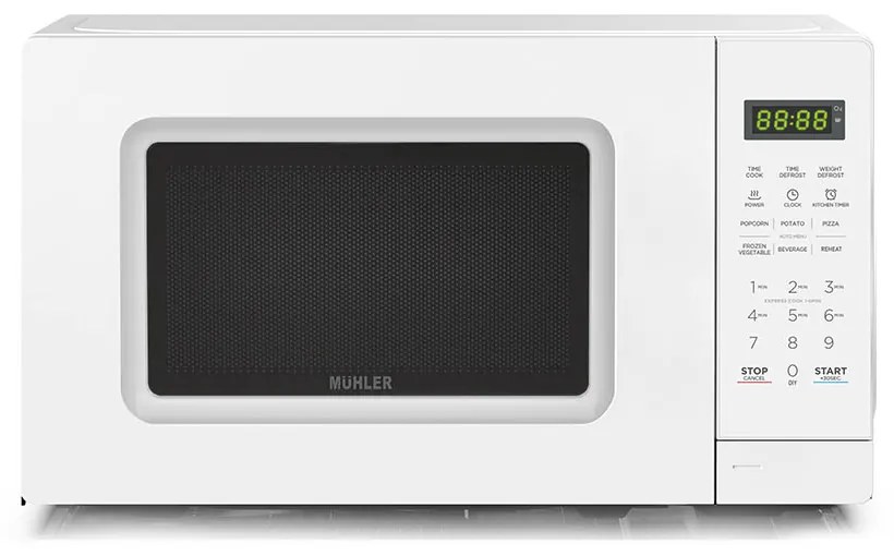 MUHLER MO-5059D Φούρνος Μικροκυμάτων 20L Λευκός