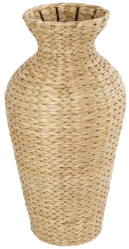 Βάζο Πλεκτό Havana 21229 29x29x57cm Beige GloboStar Ξύλο