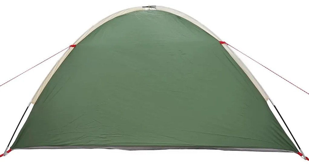 vidaXL Σκηνή Camping με στέγη Πράσινο 308 x 268 x 130 εκ. Πολυεστέρας