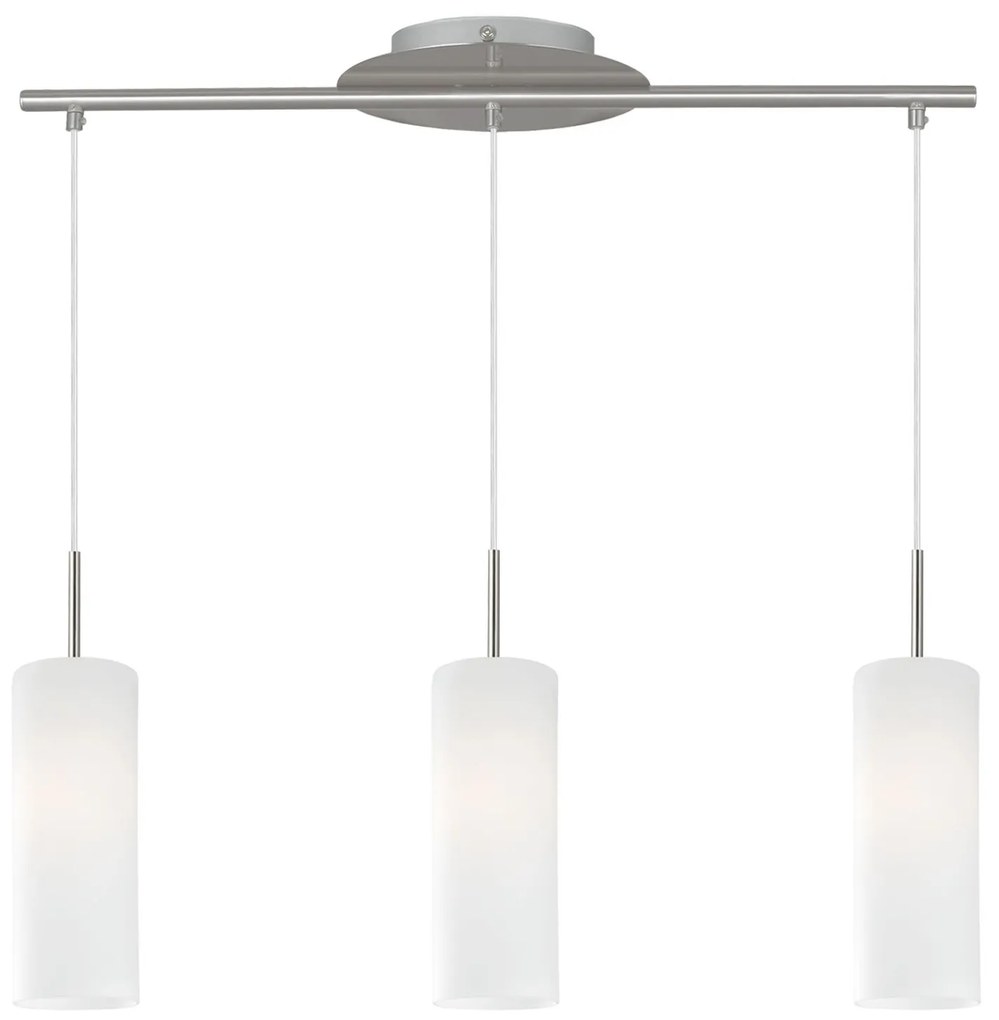 Φωτιστικό Οροφής Troy 3 85978 White Eglo Metal, Glass