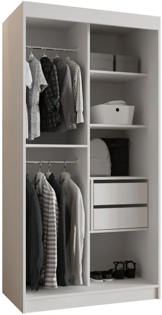 Ντουλάπα Wika 100 συρόμενη-Mauro