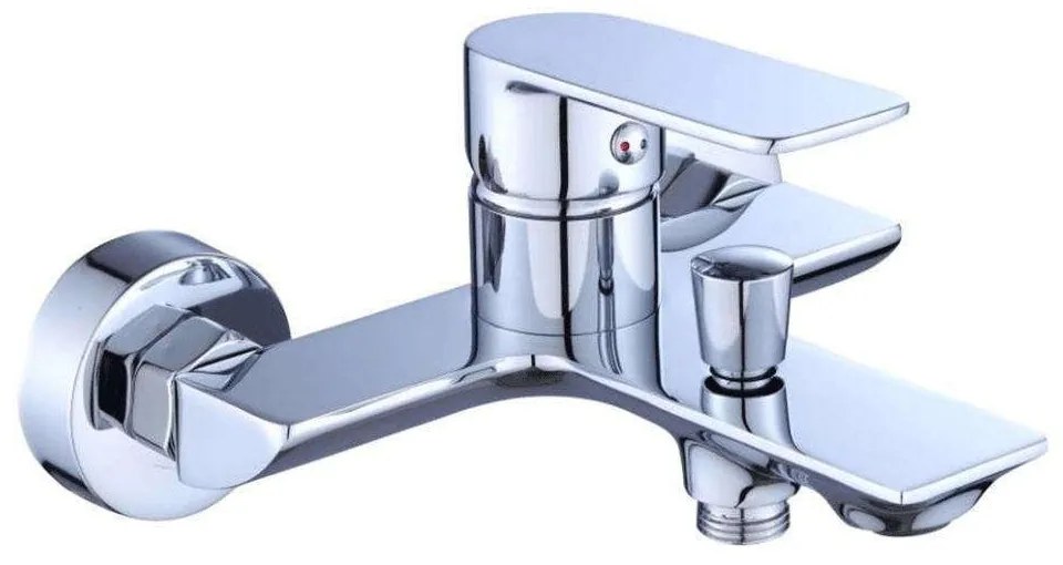 Μπαταρία Μπανιέρας Arona 090939101 Chrome Pyramis Μέταλλο