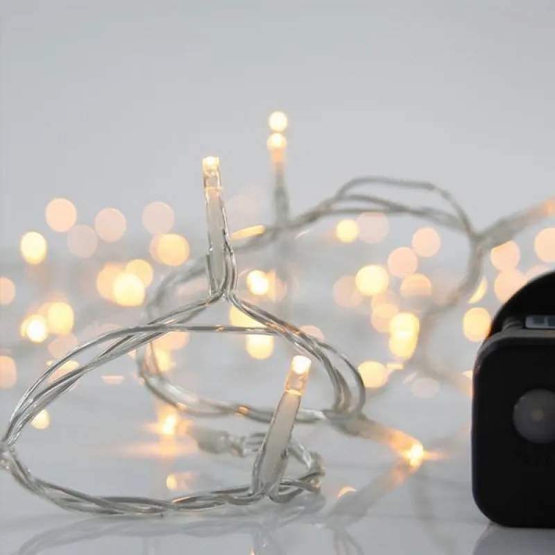 Magic Christmas Σειρά 240 LED Θερμό Λευκό 11.95m Διάφανο Καλώδιο IP44 Με 8 Προγράμματα 600-11581