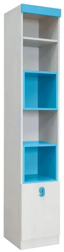 MATIS Στήλη βιτρίνα Numero 1V Μπλε Matis584619