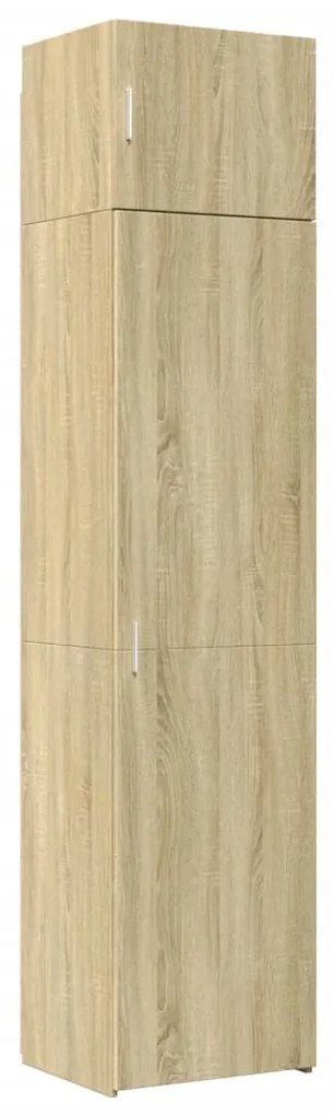 Ντουλάπι Αποθήκευσης Στενό Δρυς 50x42,5x225 εκ. Επεξεργ. Ξύλο 3281303