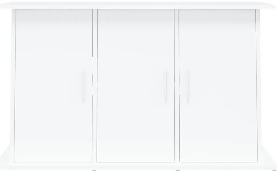 vidaXL Βάση Ενυδρείου Λευκή 101 x 41 x 58 εκ. από Επεξεργασμένο Ξύλο