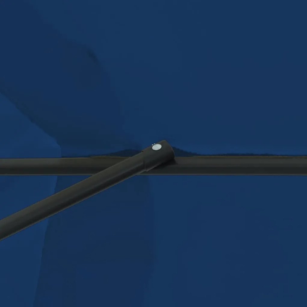 vidaXL Ομπρέλα Κήπου Αζούρ μπλε 395 x 395 x 245 εκ.