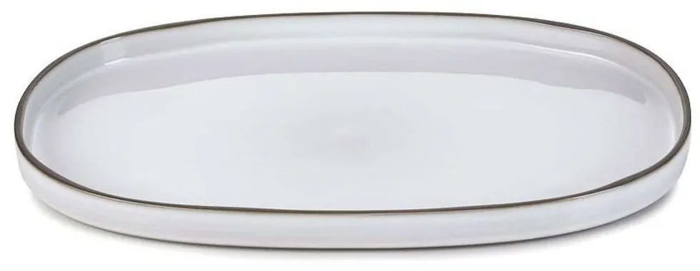 Πιάτο Ρηχό Caractere RV652759K4 35,5x21,8x2,5cm White Espiel Πορσελάνη