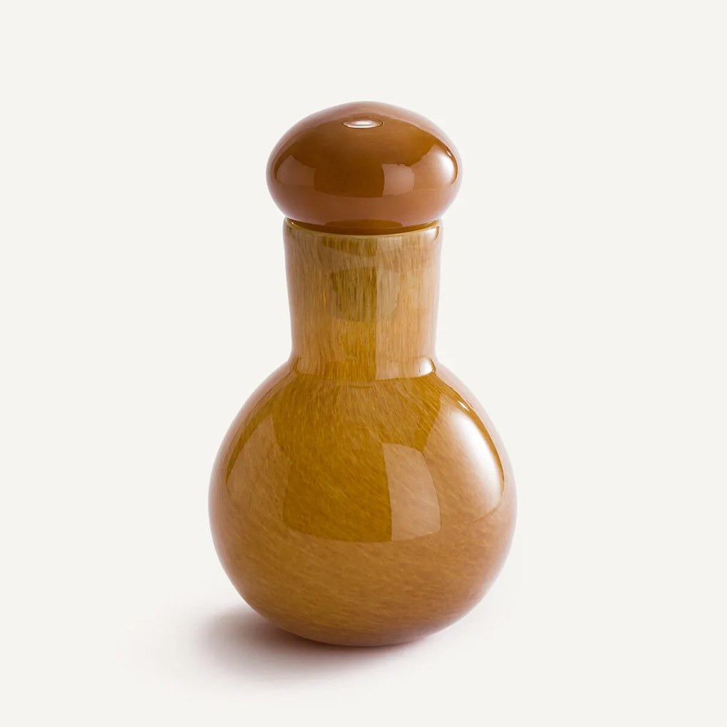 Βάζο-μπουκάλι από φυσητό γυαλί, ύψος 30 εκ., Stine