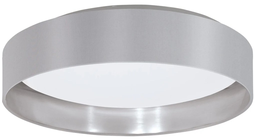 Φωτιστικό Οροφής Maserlo 31623 Grey Eglo Metal, Fabric