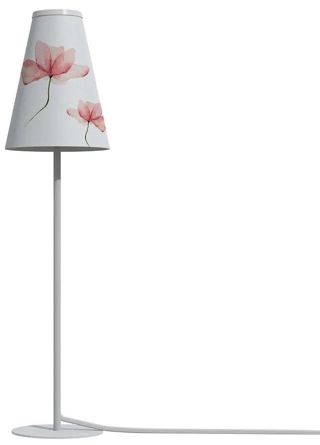Φωτιστικό Επιτραπέζιο Trifle 8078 1xG9 max 10W White-Pink Nowodvorski Aluminium, Cotton