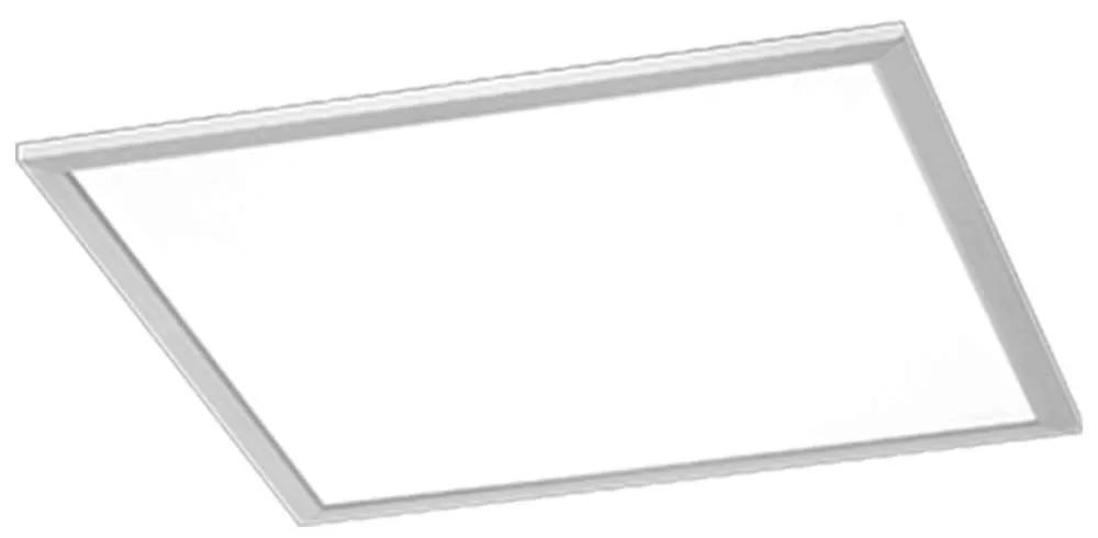 Φωτιστικό Οροφής - Πλαφονιέρα Phoenix 674014507 25W Led 45x45x4,2cm Nickel Mat Trio Lighting Μέταλλο